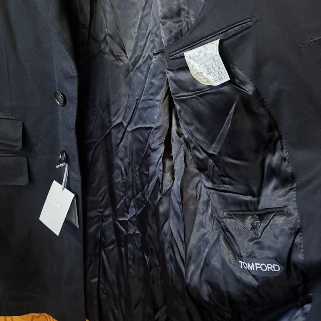 새상품) 톰포드 캐시미어 싱글 코트 판매 합니다 상품이미지8