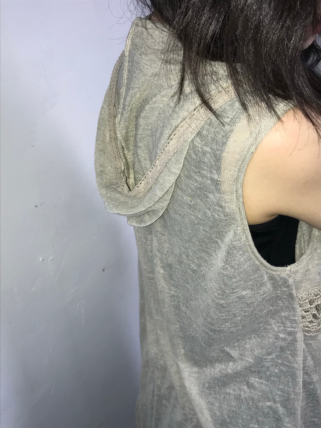 크로셰 롱 베스트 상품이미지6