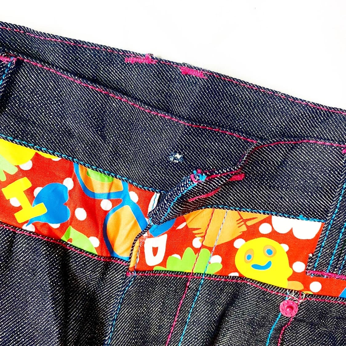 [신품] GUMU - 프린티드 데님 진 상품이미지6