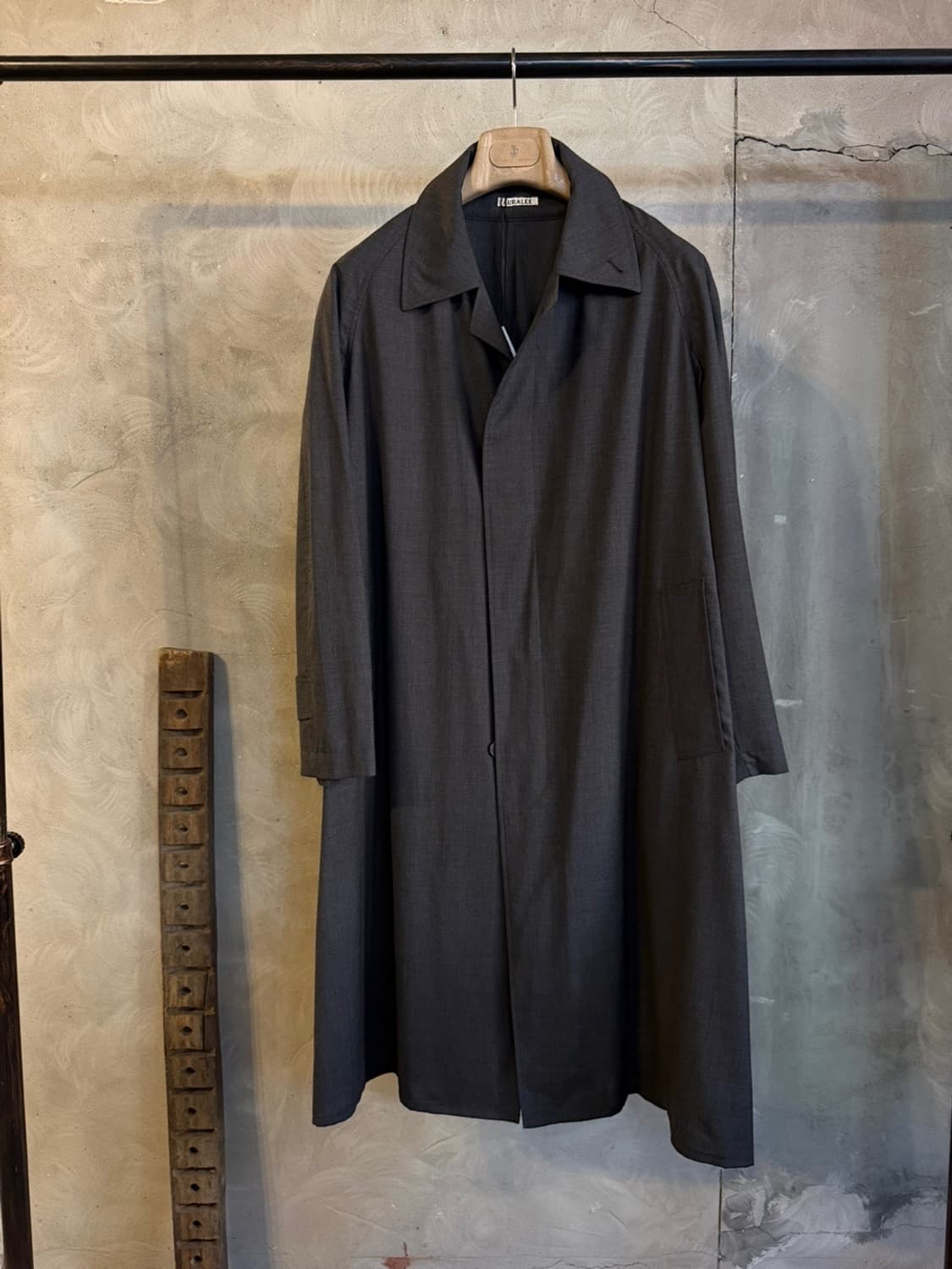 AURALEE 오라리 래글런 코트 100 상품이미지6