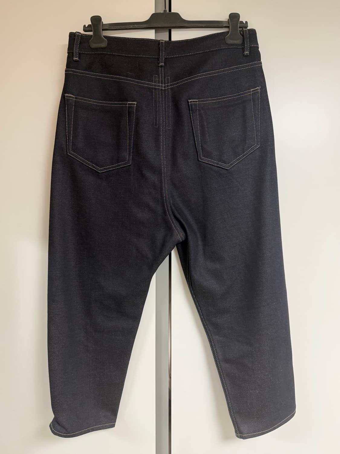 릭오웬스 크롭 생지 데님 팬츠 31 상품이미지3