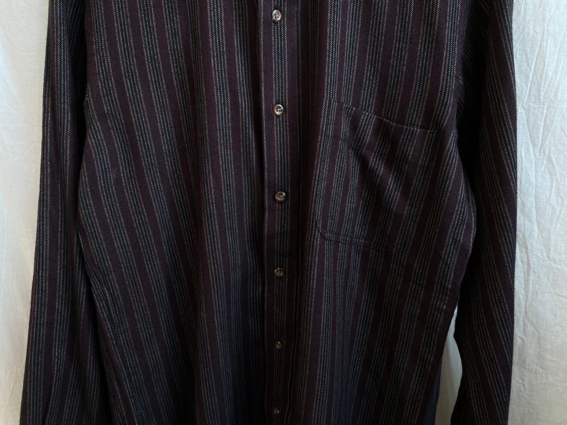 VARIO MODA 자주패턴 더블깃 셔츠(MEN L) 상품이미지3