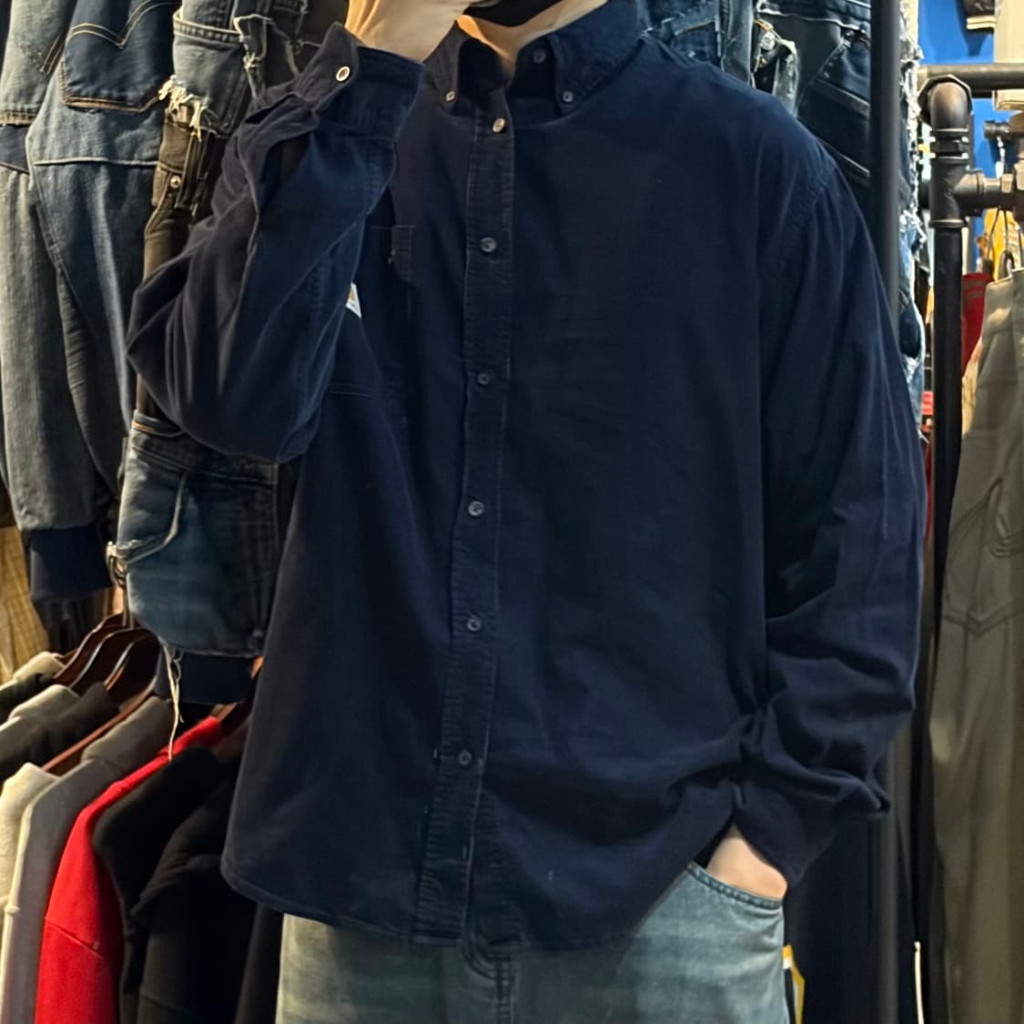 [NO.9] 칼하트 코듀로이 긴팔셔츠 상품이미지2