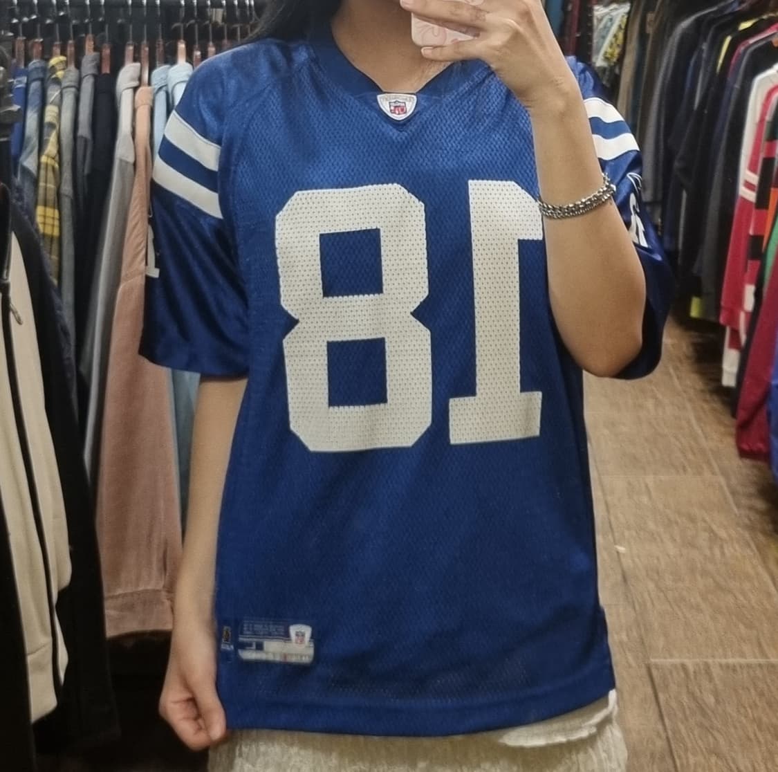 [Hi] NFL 풋볼 져지 반팔티 블루 상품이미지4