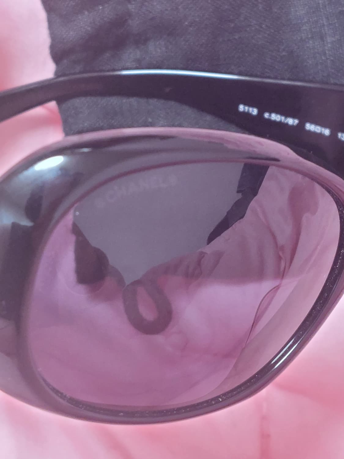 정품)급처상태좋음!샤넬 까멜리아 꽃 장식 로고 러블리 공주 선글라스 상품이미지8