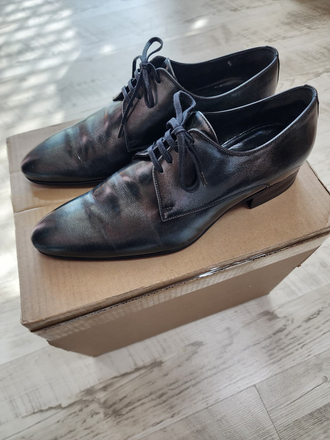 Dior 디올 더비 슈즈 팜. 9E(270~275)사이즈 구두 상품이미지1