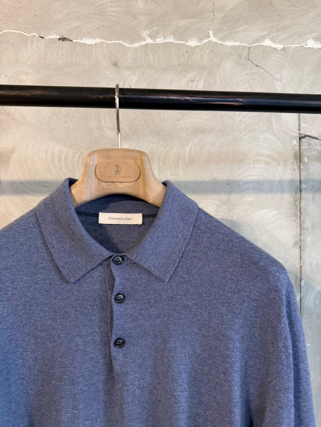 에르메네질도 제냐 울 캐시미어 클래식 니트 pk 100 상품이미지3