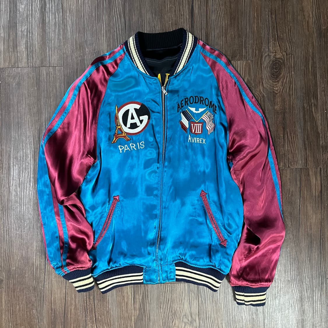 [AVIREX] 아비렉스 리버시블 오리엔탈 스카잔 상품이미지4