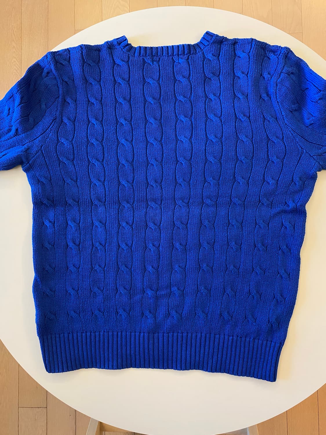 폴로 랄프로렌 케이블 니트 신형 M 상품이미지5