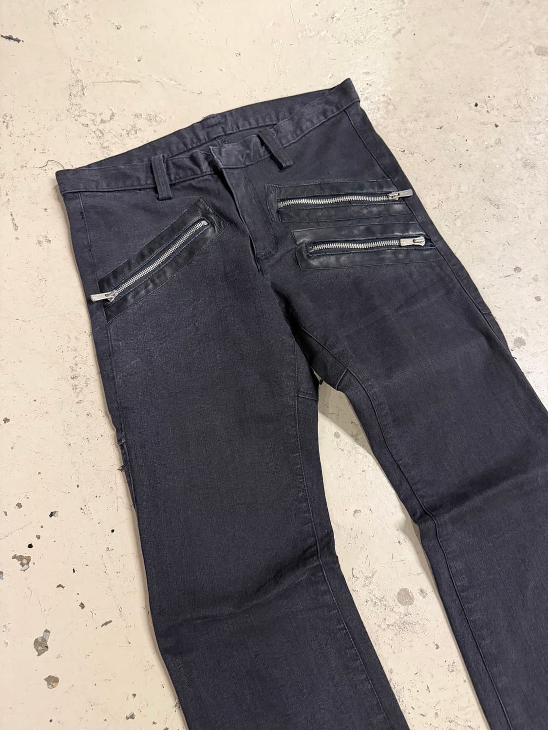 Bajra multi zip slim boots cut pants 상품이미지3