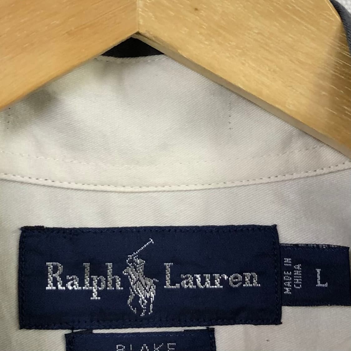 L 폴로 솔리드코튼 셔츠 상품이미지3