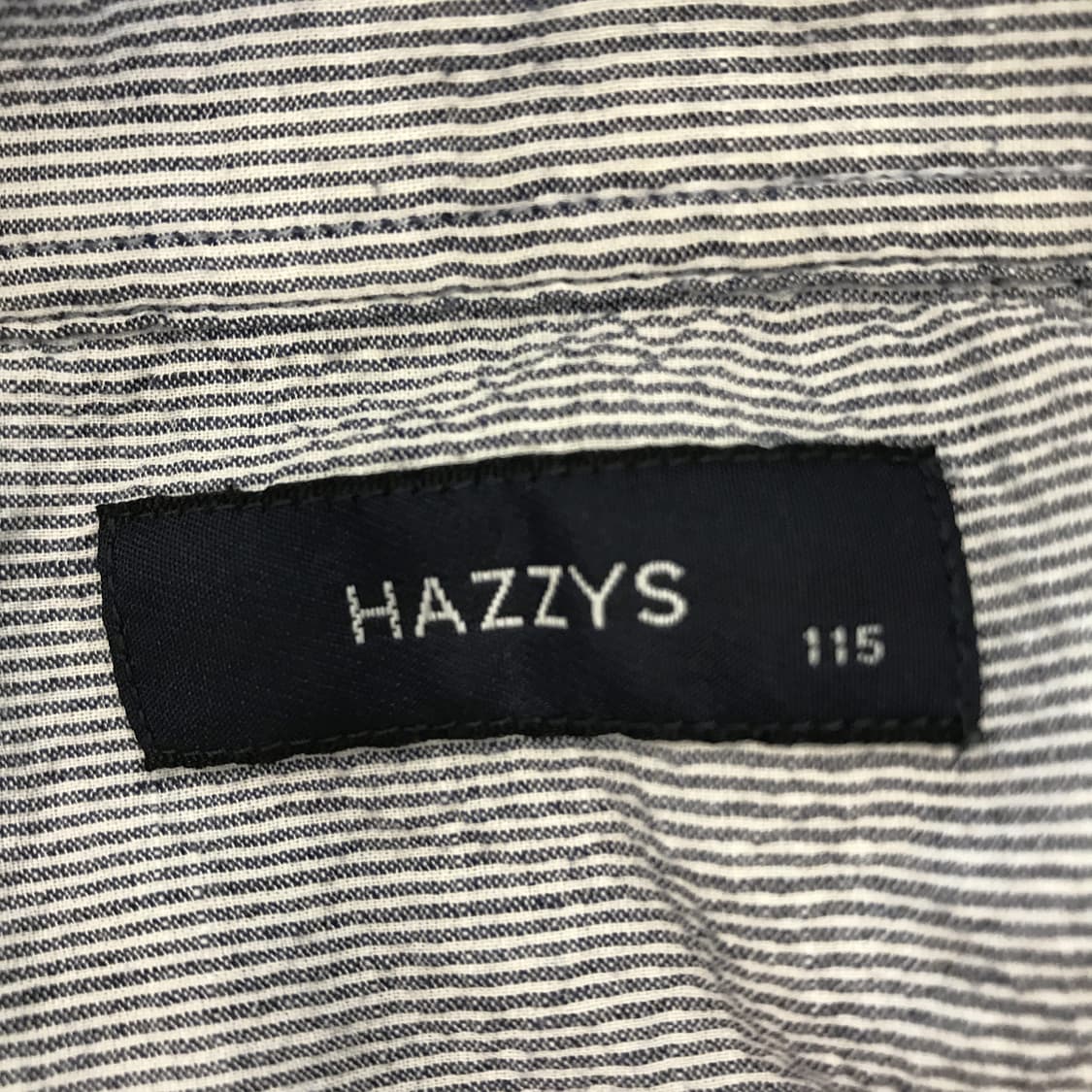 헤지스 린넨 혼방 시어서커셔츠 [115사이즈] 상품이미지5