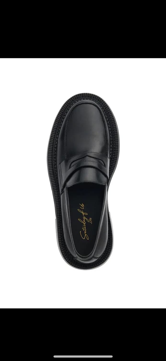 (구매) STU 로퍼 블랙, 블랙 스웨이드 상품이미지1