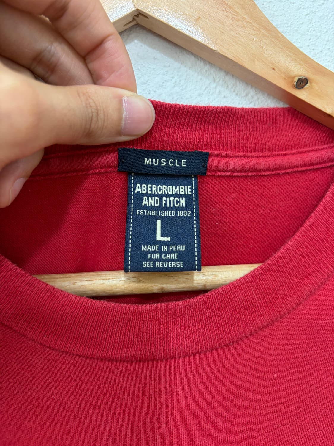 Abercrombie AF1892 로고 반팔티 상품이미지3
