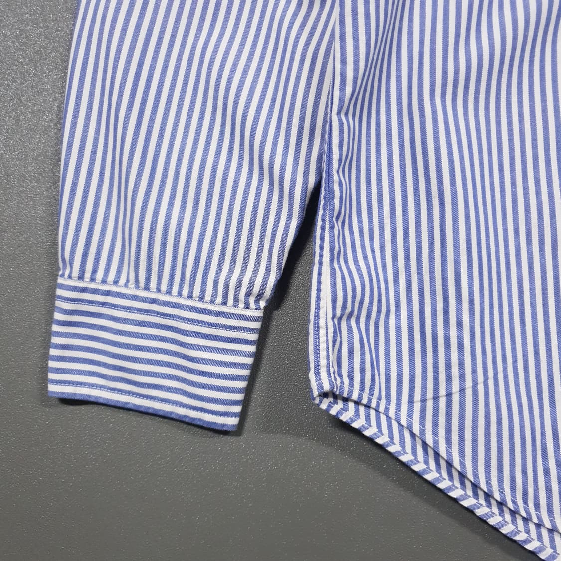 실측 L) 폴로 랄프로렌 멀티 포니 버튼다운 스트라이프 옥스포드 셔츠 상품이미지4