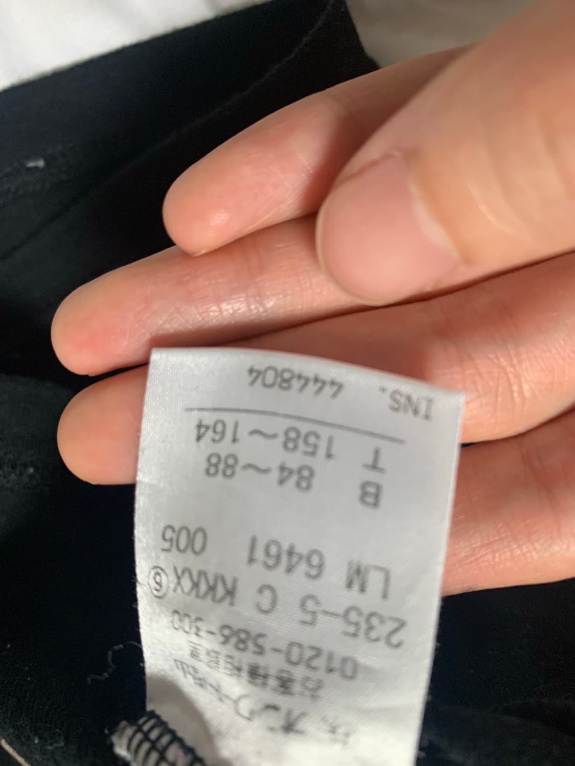 마이클코어스 블랙 무지티 상품이미지6