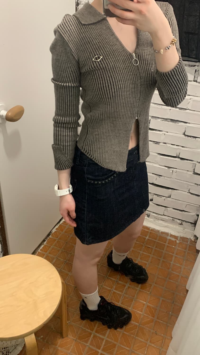 Zadig&Voltaire stud denim sk 상품이미지6