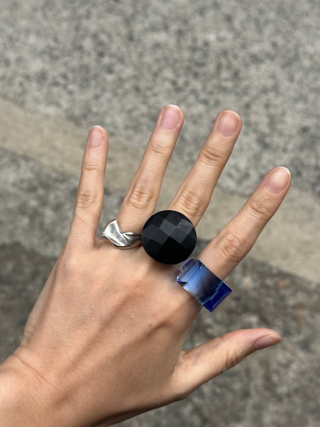 Vintage Glass Ring🧿 상품이미지4