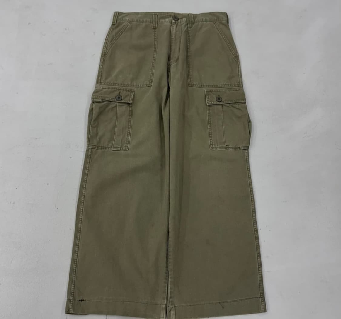 Schott 쇼트 밀리터리 와이드 탄창 포켓 카고팬츠쇼트 밀리터리 와이드 상품이미지2