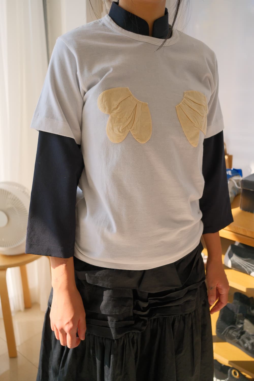 Applique t-shirt 🥟 상품이미지2