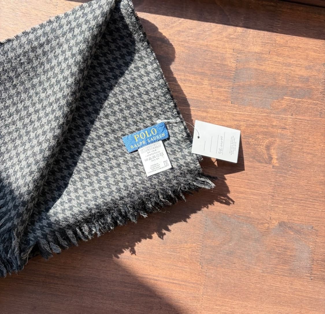 15804 - 폴로 랄프로렌 체크 울 머플러 (울 100%) 상품이미지3
