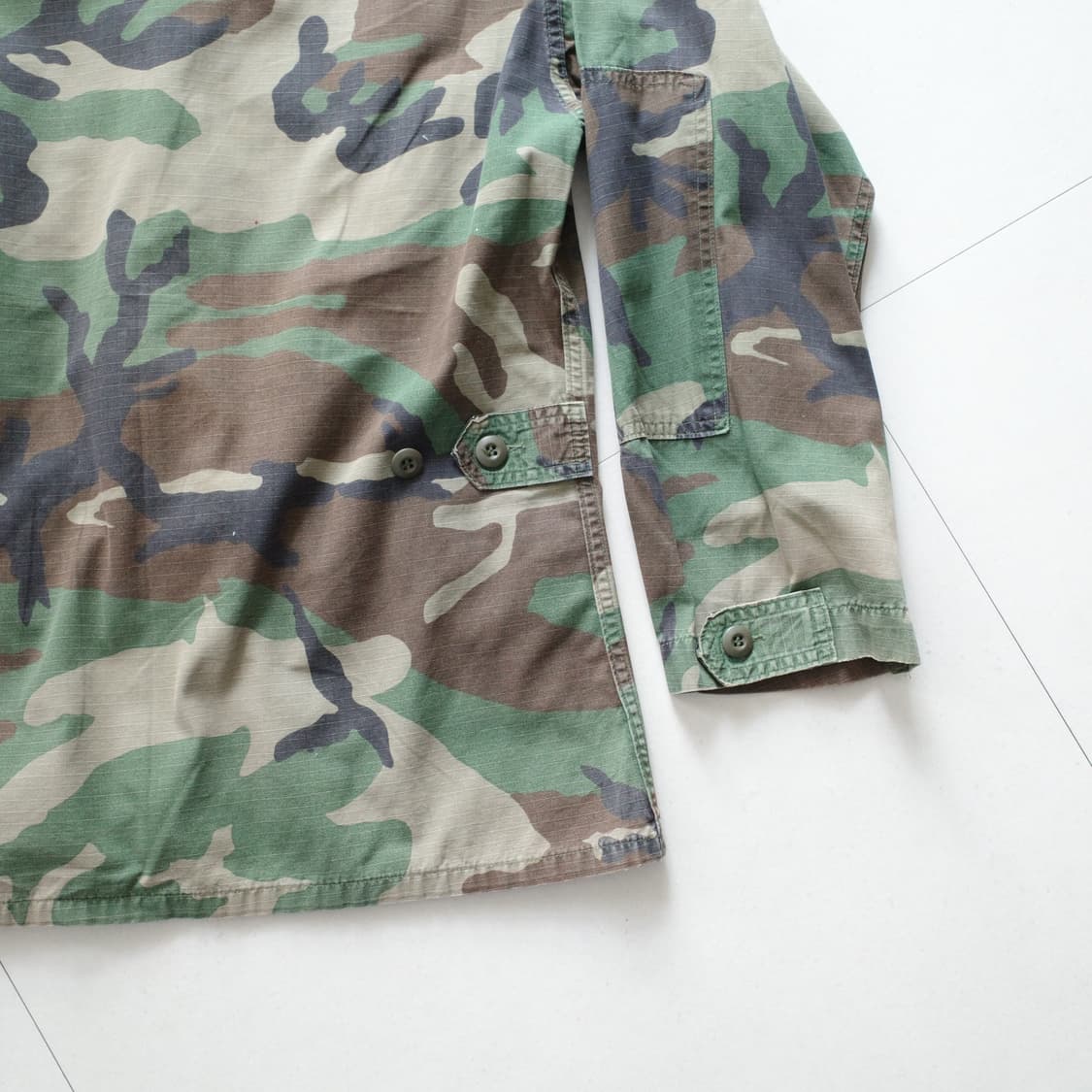 90s 미군 오리지널 우드랜드 립스탑 BDU 자켓 (S-R) 상품이미지9