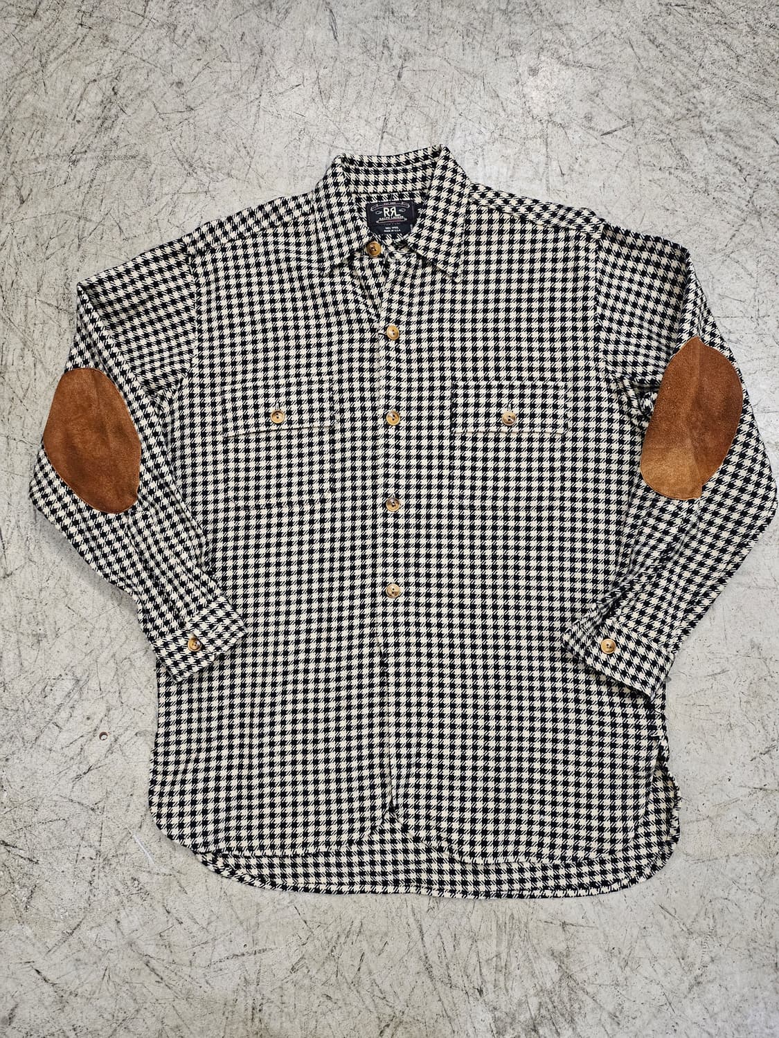 Vtg Double RL Plaid Wool Shirt 상품이미지3