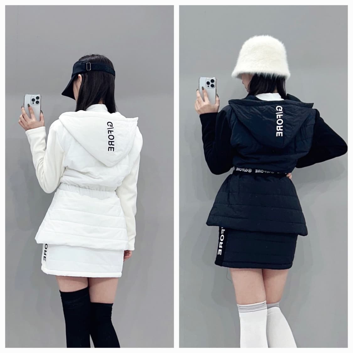 PXG 여성 패딩 스커트 세트 상품이미지2