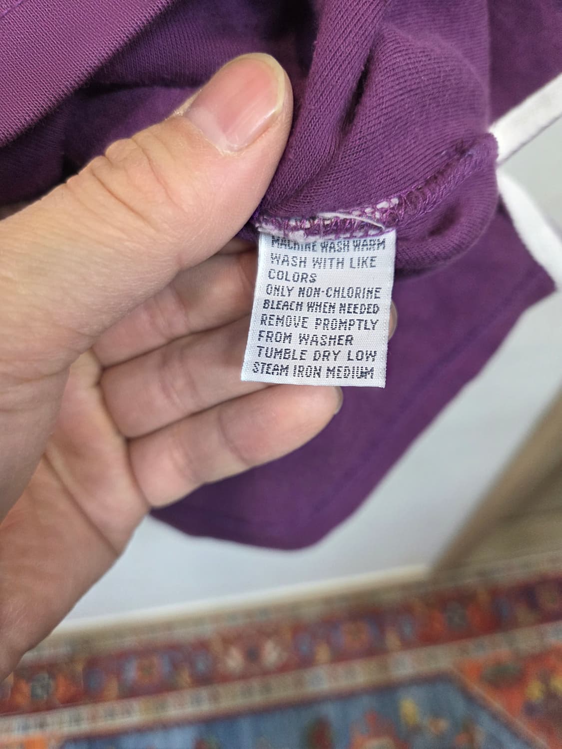 폴로랄프로렌 빈티지 럭비 카라긴팔 m 상품이미지6