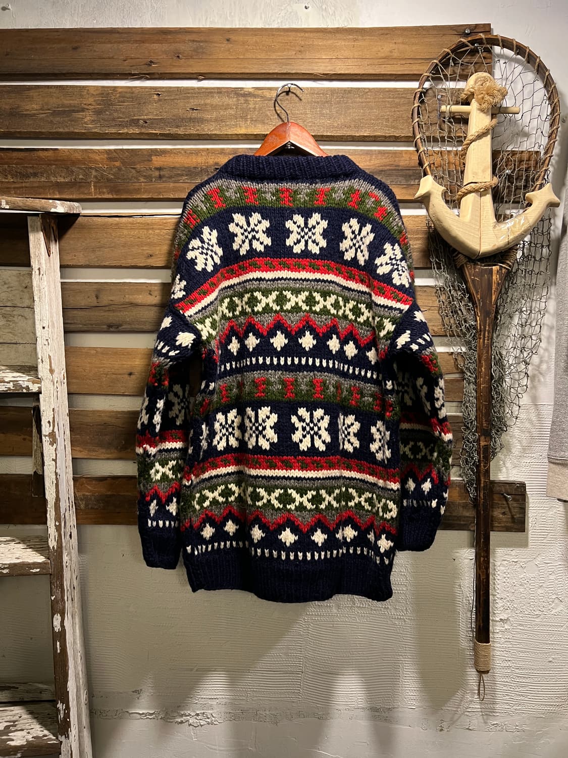 [M]90's 핸드메이드 에콰도르 울 스웨터 상품이미지6