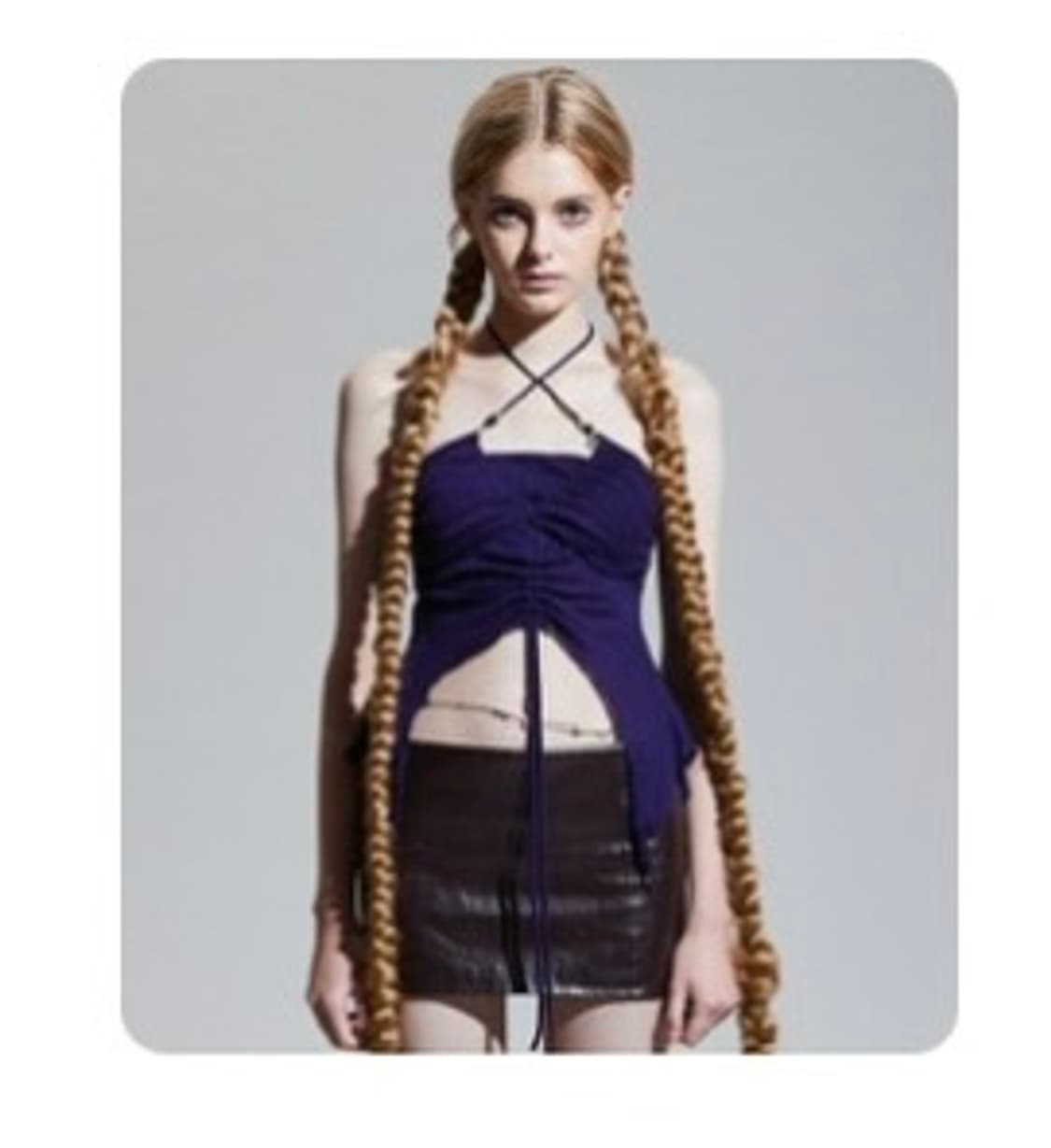 페인오어플레져 보라색 나시 상품이미지1