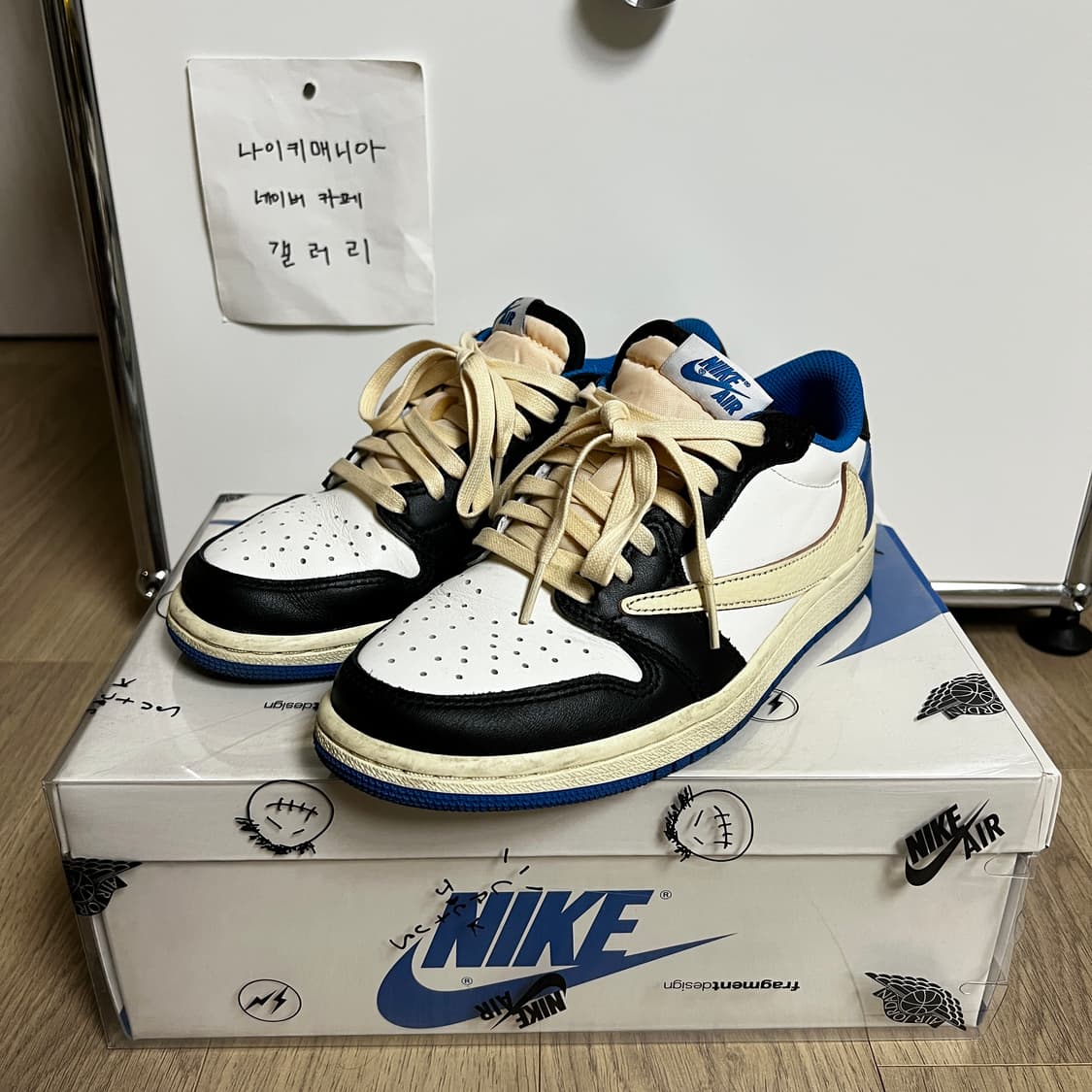 [235] 조던 1 × 트래비스 스캇 × 프라그먼트 레트로 로우 OG S 상품이미지4