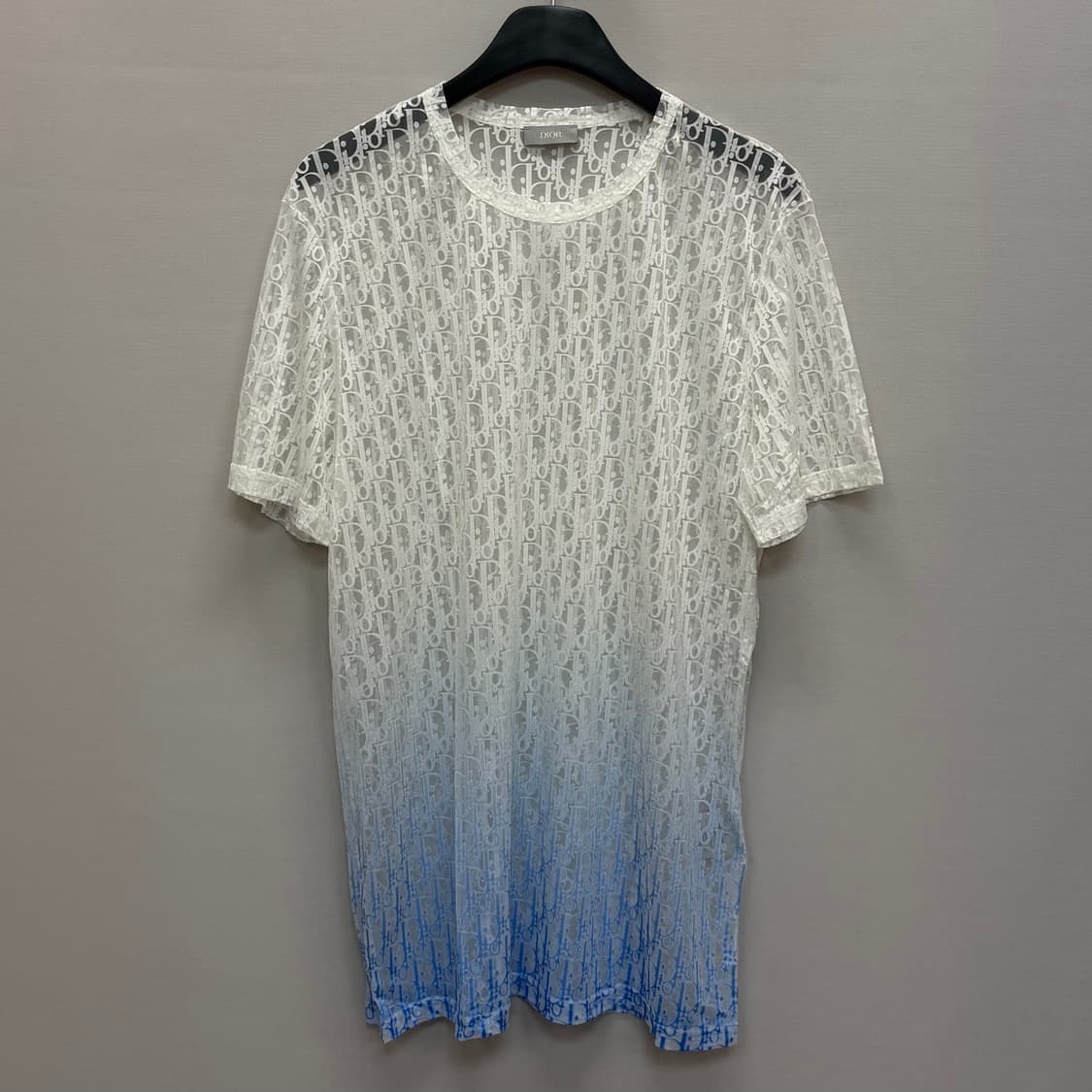 디올 오블리크 그라디언트 시스루 반팔티 ( 105~110 ) 상품이미지1