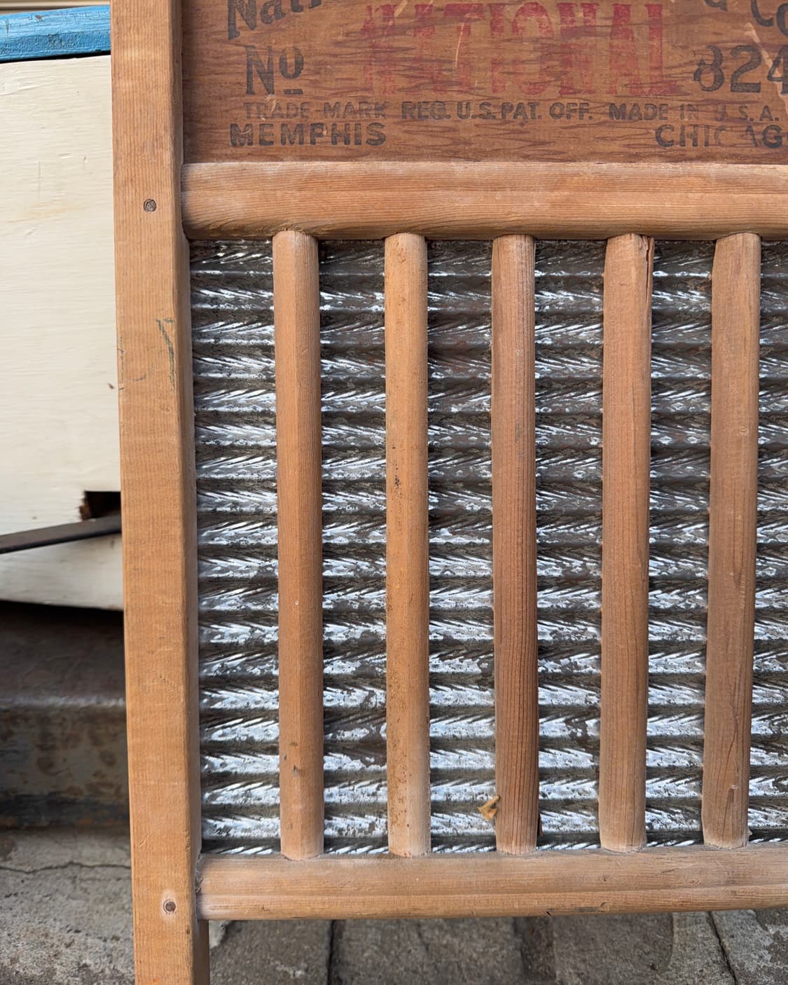 빈티지 소품 1940년 National 워시보드 상품이미지5