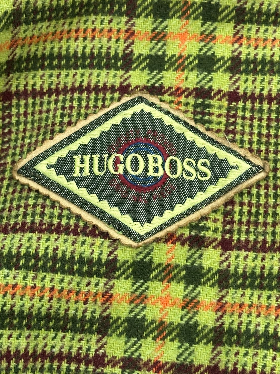 80s HUGO BOSS 레더 블루종 자켓 XL 상품이미지7