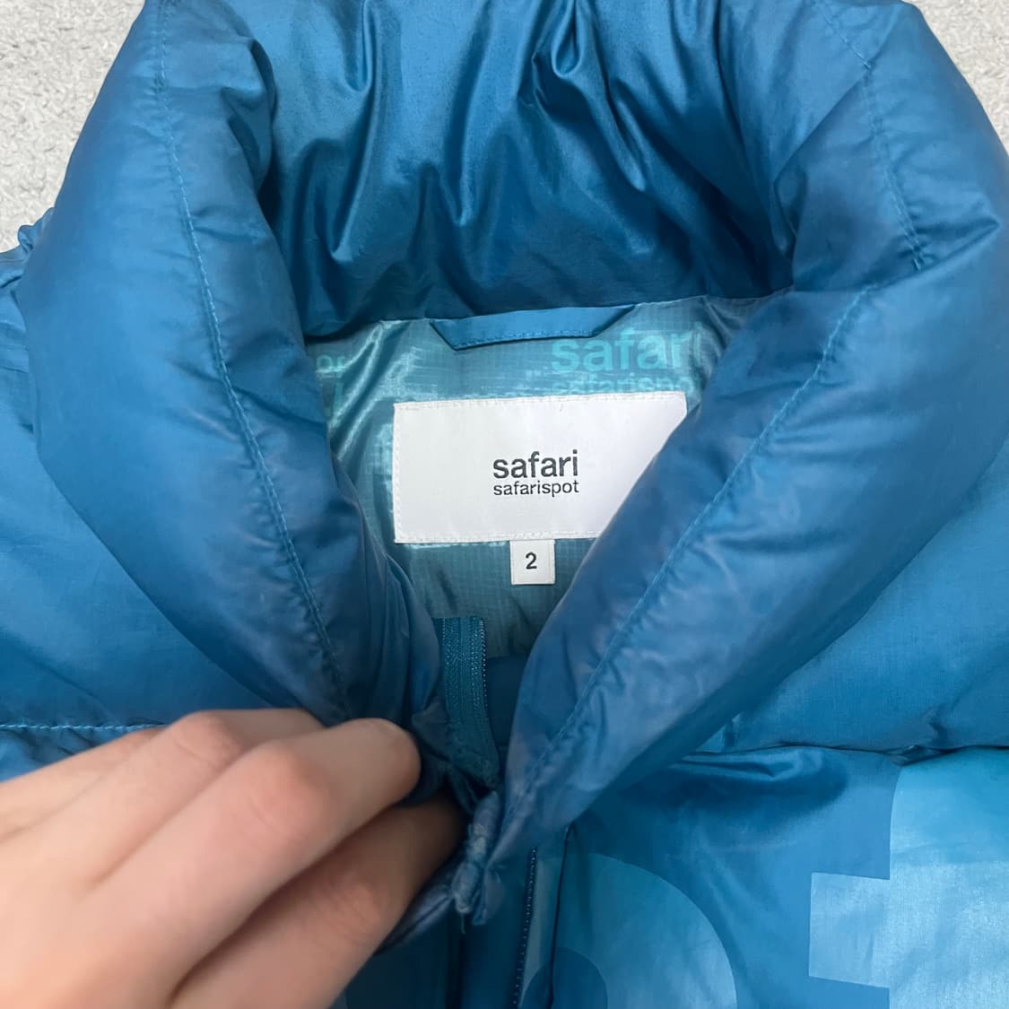 사파리 스팟 패딩 상품이미지4