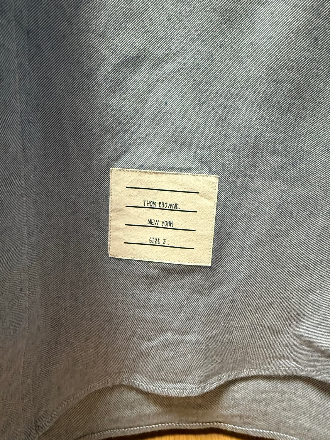 톰브라운 플란넬 셔츠 3사이즈 상품이미지3