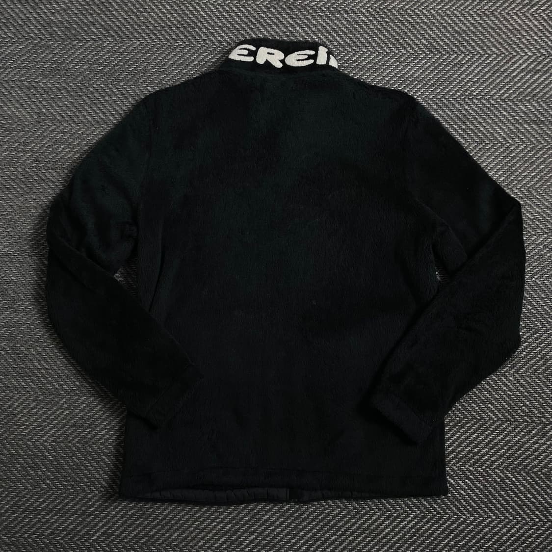 아이더 블랙 넥 로고 플리스 집업 자켓 o 4021 상품이미지7