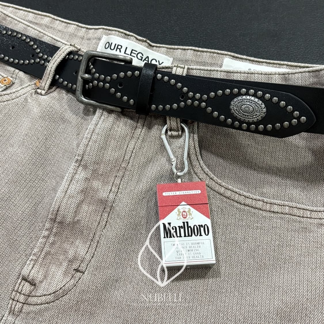 🌗 Ethnic stud belt / 에스닉 스터드 웨스턴 벨트 상품이미지1