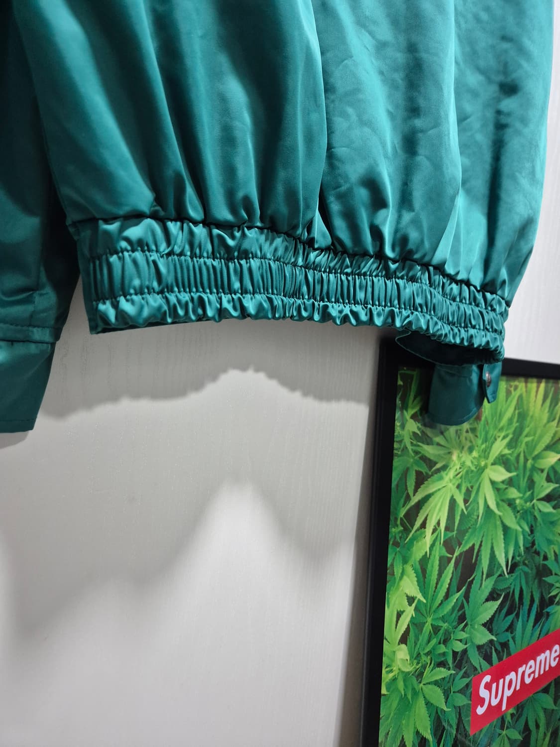 빈티지 그린 포켓 봄버 자켓 상품이미지8