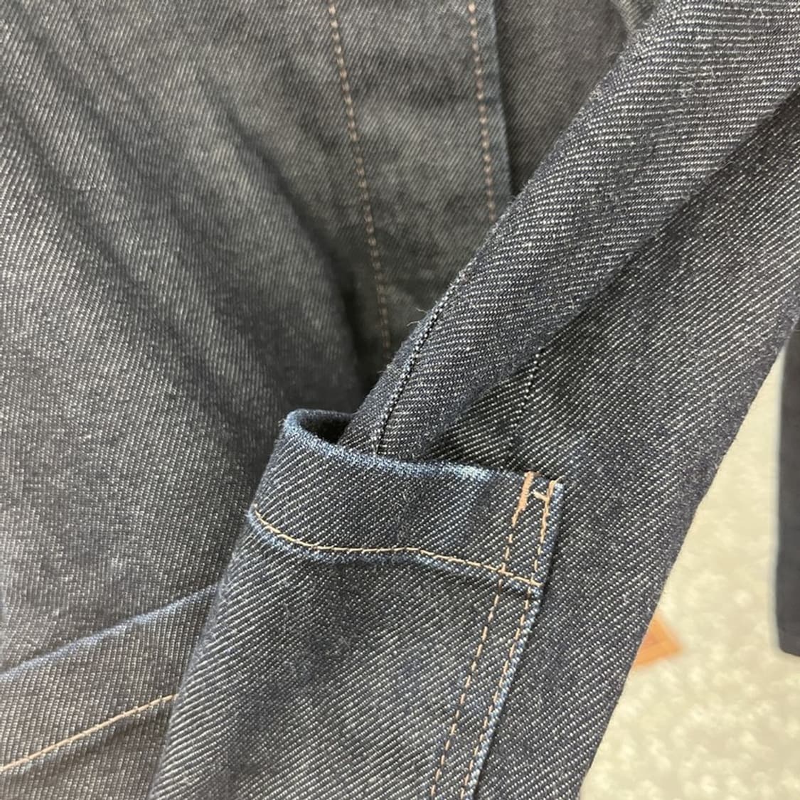 에스피비 빈티지 모던 시크 캐주얼 슬림핏 데님자켓 3 C10360 상품이미지8