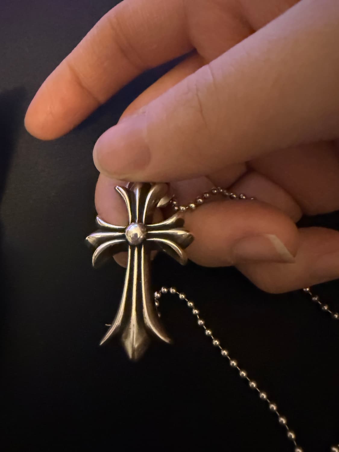 크롬하츠 스몰크로스 위드 베일 상품이미지4