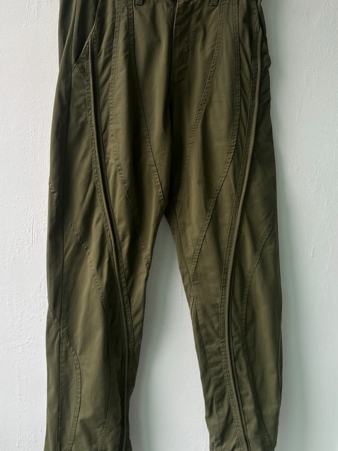 블루마블 카키 모토 팬츠 상품이미지6