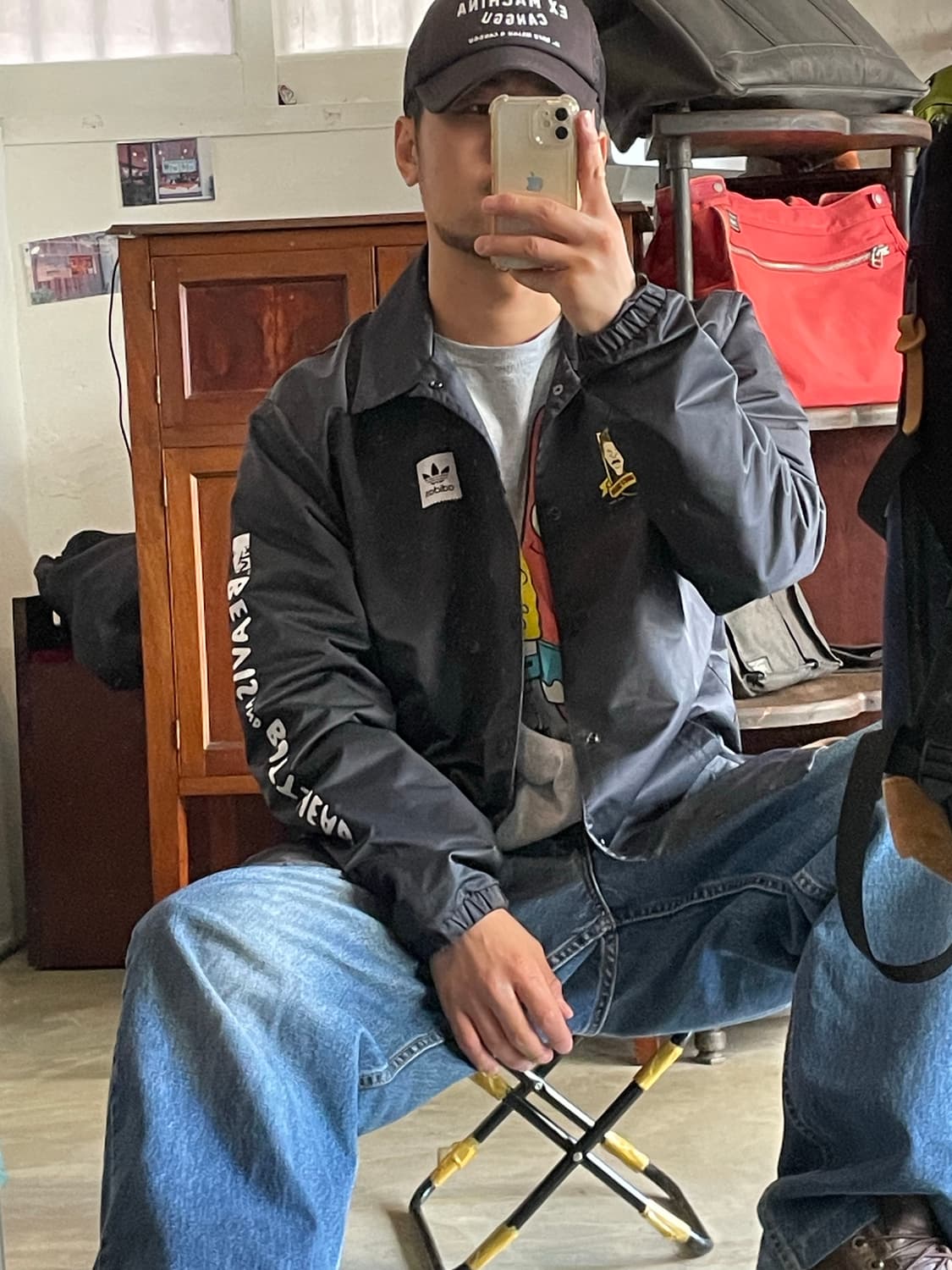 adidas Beavis And Butt-Head 코치 자켓 상품이미지1
