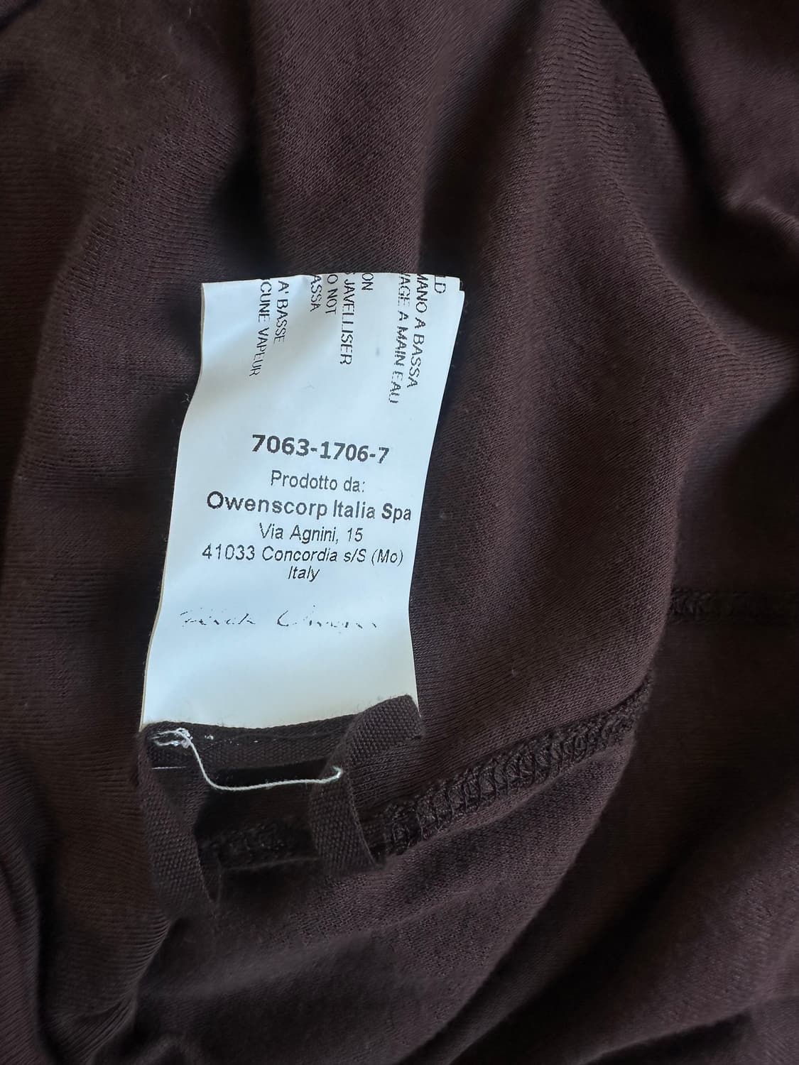 릭오웬스 16FW 마스토돈 롱슬리브 탑 상품이미지7