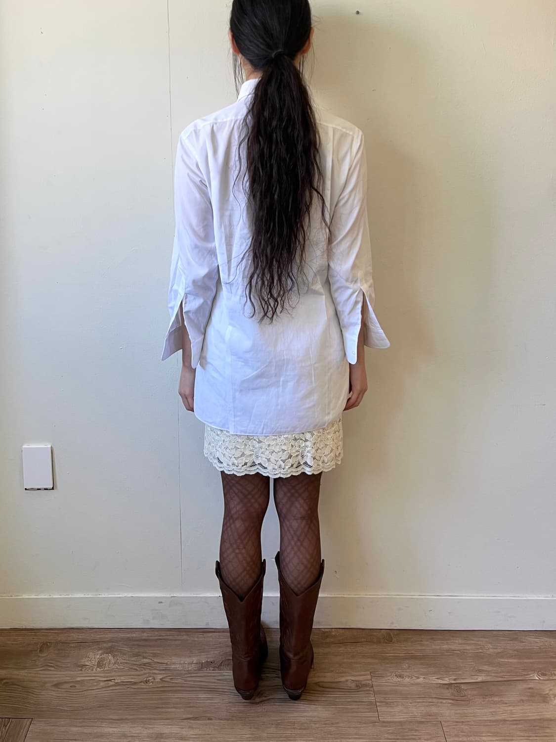 디올 포켓 자수 화이트 셔츠 상품이미지10