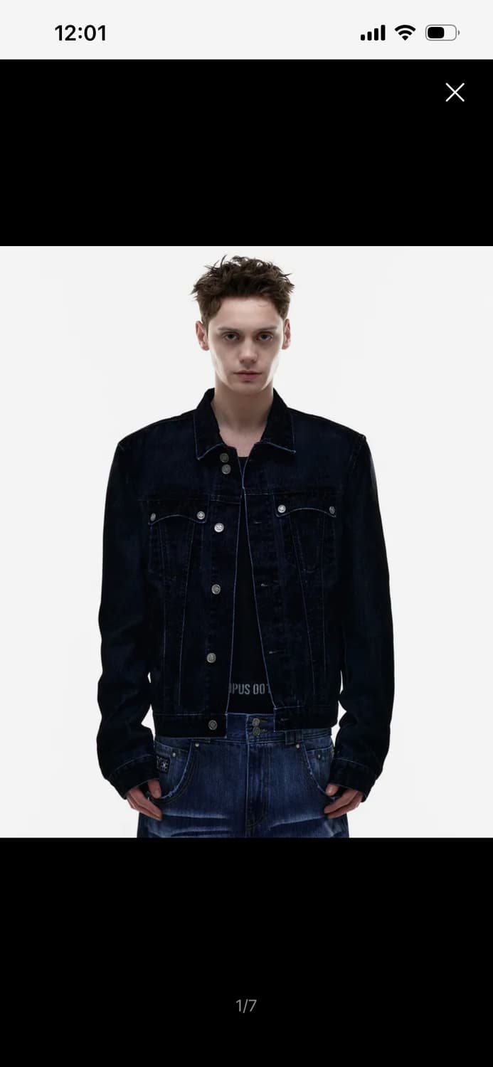 opus0012 데님 자켓 ( S 사이즈 ) 상품이미지1