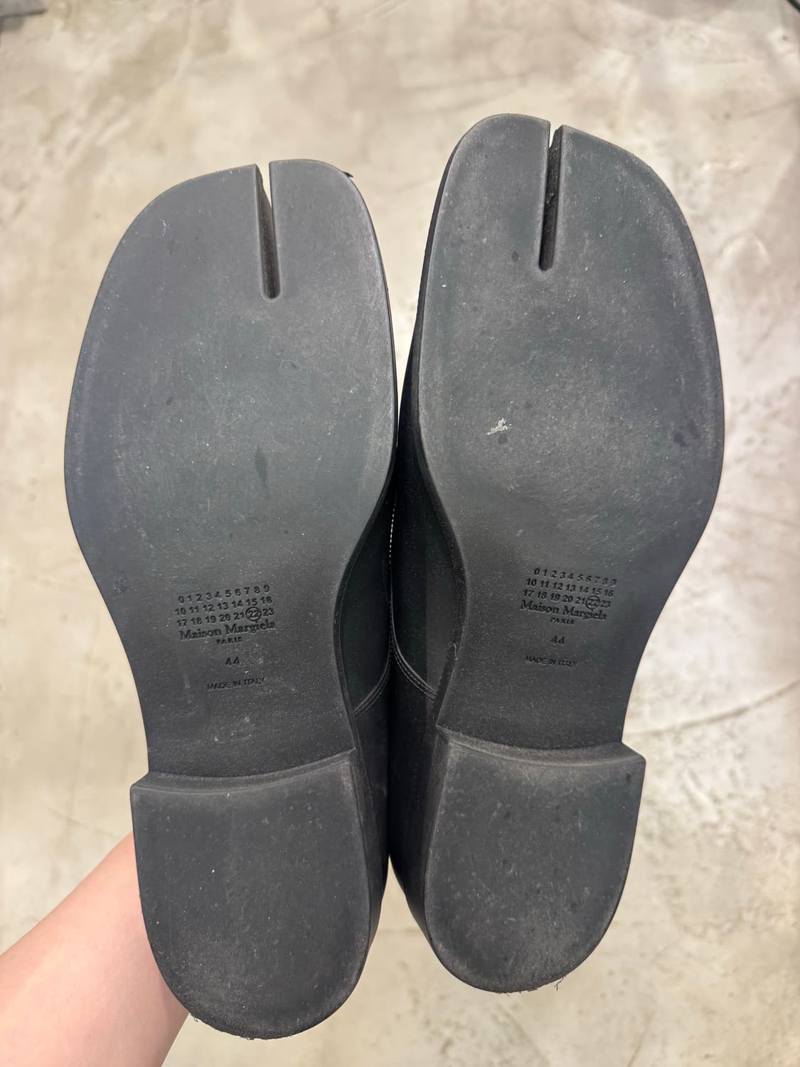 [44]마르지엘라 타비 러버로퍼 블랙 상품이미지3