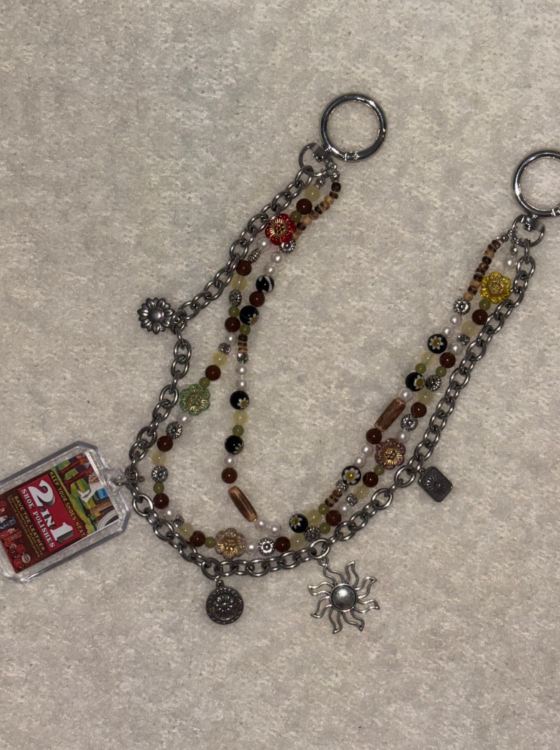 빈티지 바지 키체인 상품이미지1