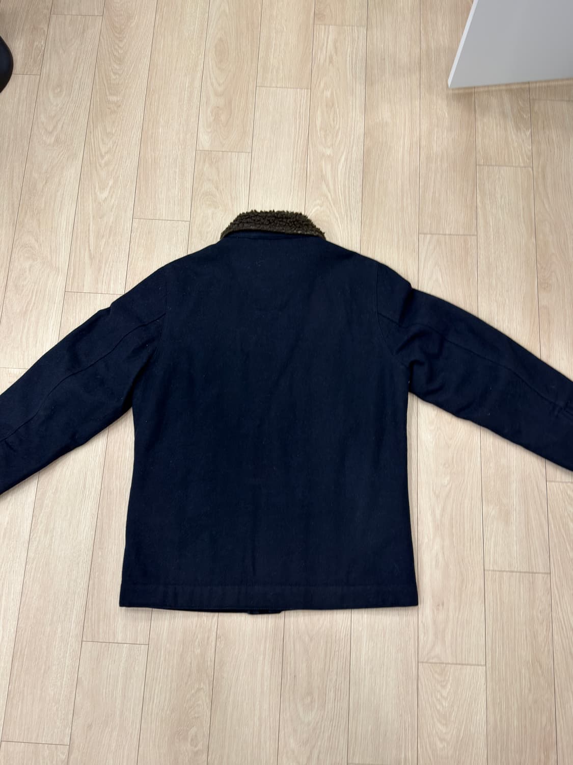 BEAMS 빔즈웨어 셰르파 자켓 M 네이비 상품이미지5